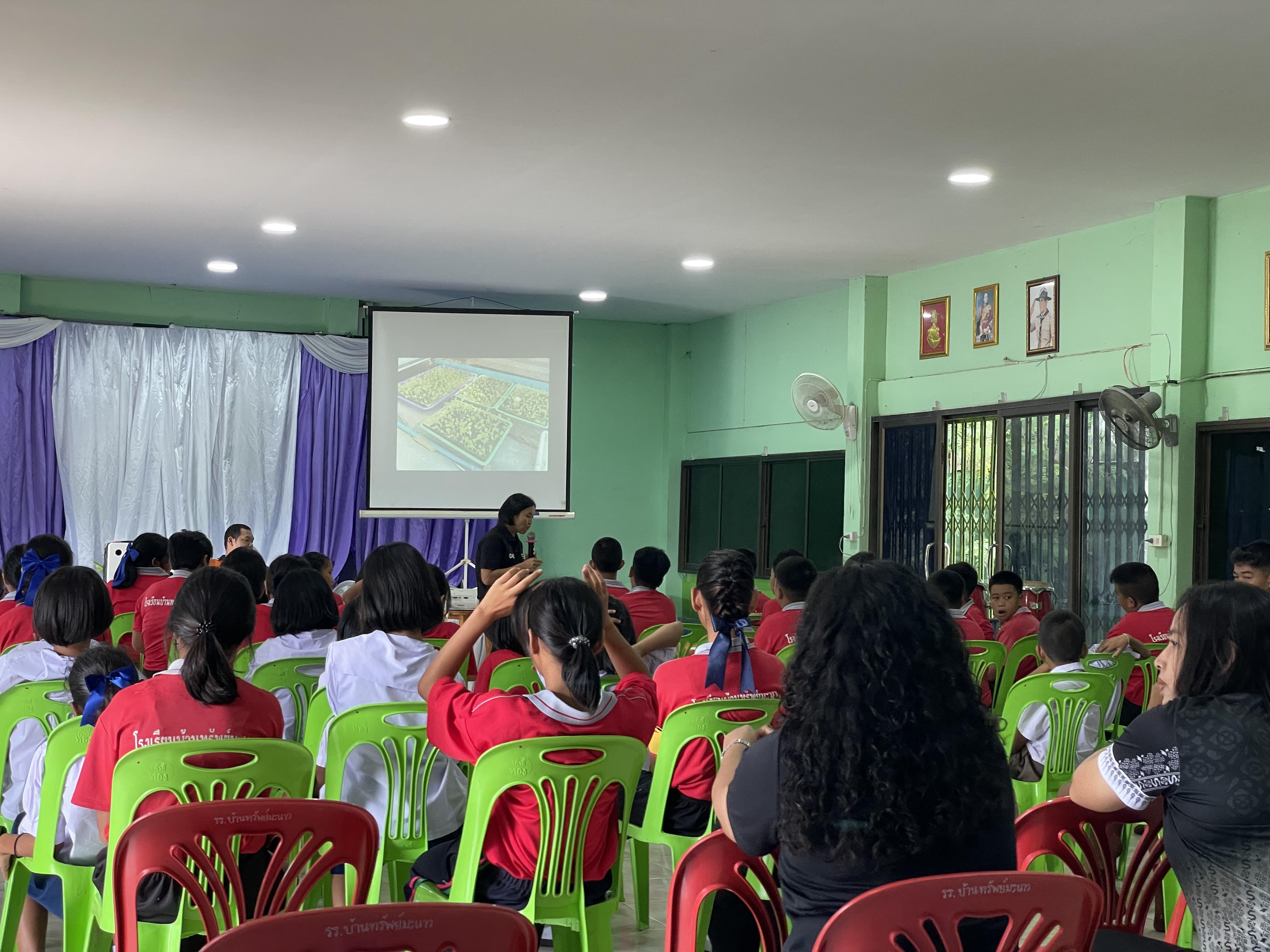 30. วันที่ 16 กรกฎาคม 2569 เรื่อง การประยุกต์ใช้ AI สำหรับงานเกษตรอัจฉริยะ (Smart Farm) สำหรับประชาชนทุกช่วงวัย สำหรับนักเรียน ณ รร.บ้านทรัพย์มะนาว