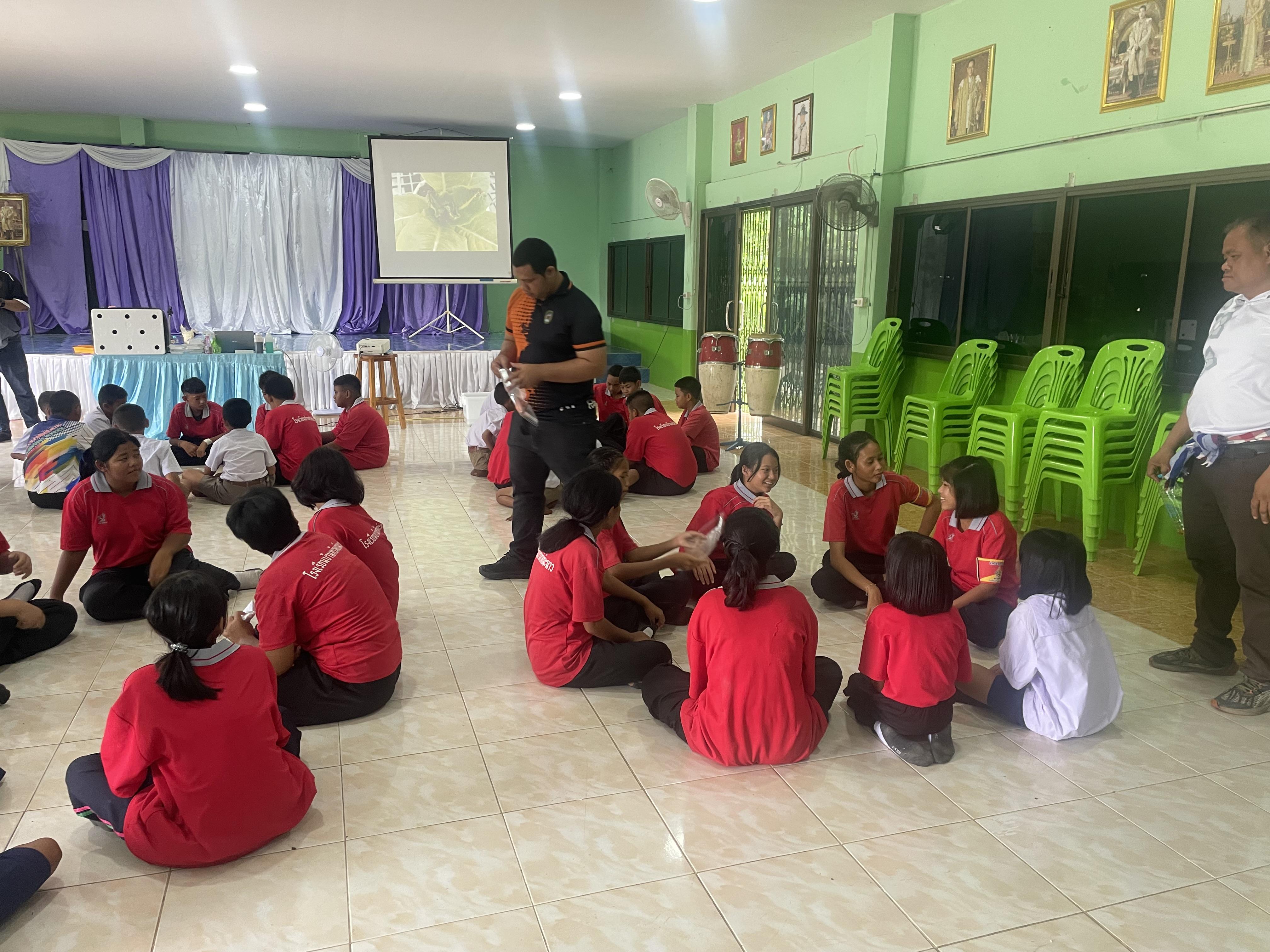 32. วันที่ 16 กรกฎาคม 2569 เรื่อง การประยุกต์ใช้ AI สำหรับงานเกษตรอัจฉริยะ (Smart Farm) สำหรับประชาชนทุกช่วงวัย สำหรับนักเรียน ณ รร.บ้านทรัพย์มะนาว