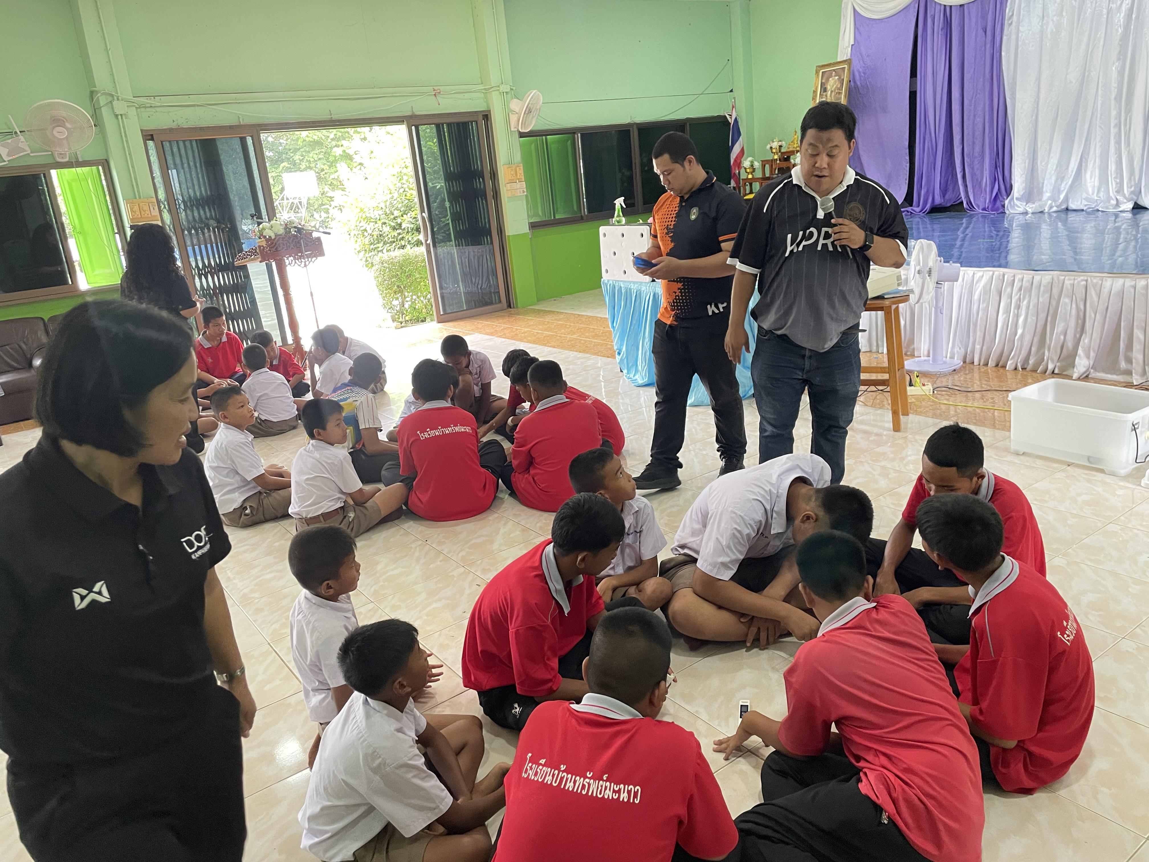 38. วันที่ 16 กรกฎาคม 2569 เรื่อง การประยุกต์ใช้ AI สำหรับงานเกษตรอัจฉริยะ (Smart Farm) สำหรับประชาชนทุกช่วงวัย สำหรับนักเรียน ณ รร.บ้านทรัพย์มะนาว