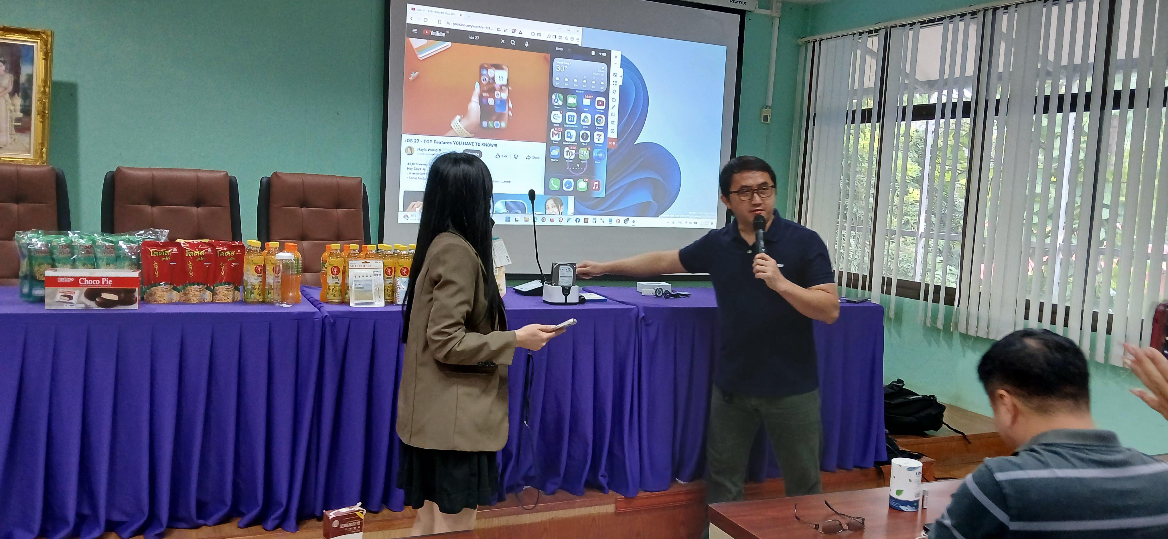 91. วันที่ 20 กรกฎาคม 2569 เรื่อง การประยุกต์ใช้เทคโนโลยี AI เพื่อยกระดับการทำงาน สำหรับบุคลากรภาครัฐ และผู้นำชุมชน  ณ เทศบาลวังยาง