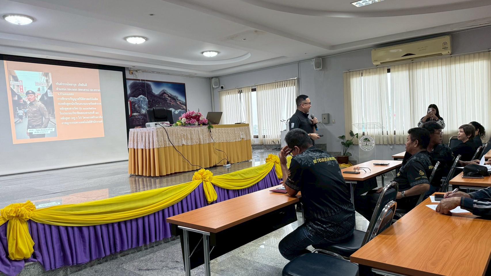 11. วันที่ 21 กรกฎาคม 2569 เรื่อง วัคซีนไซเบอร์ การป้องกันภัยอาชญากรรมทางเทคโนโลยี และ PDPA การป้องกันข้อมูลส่วนบุคคล สำหรับประชาชน ณ อบต.คลองขลุง