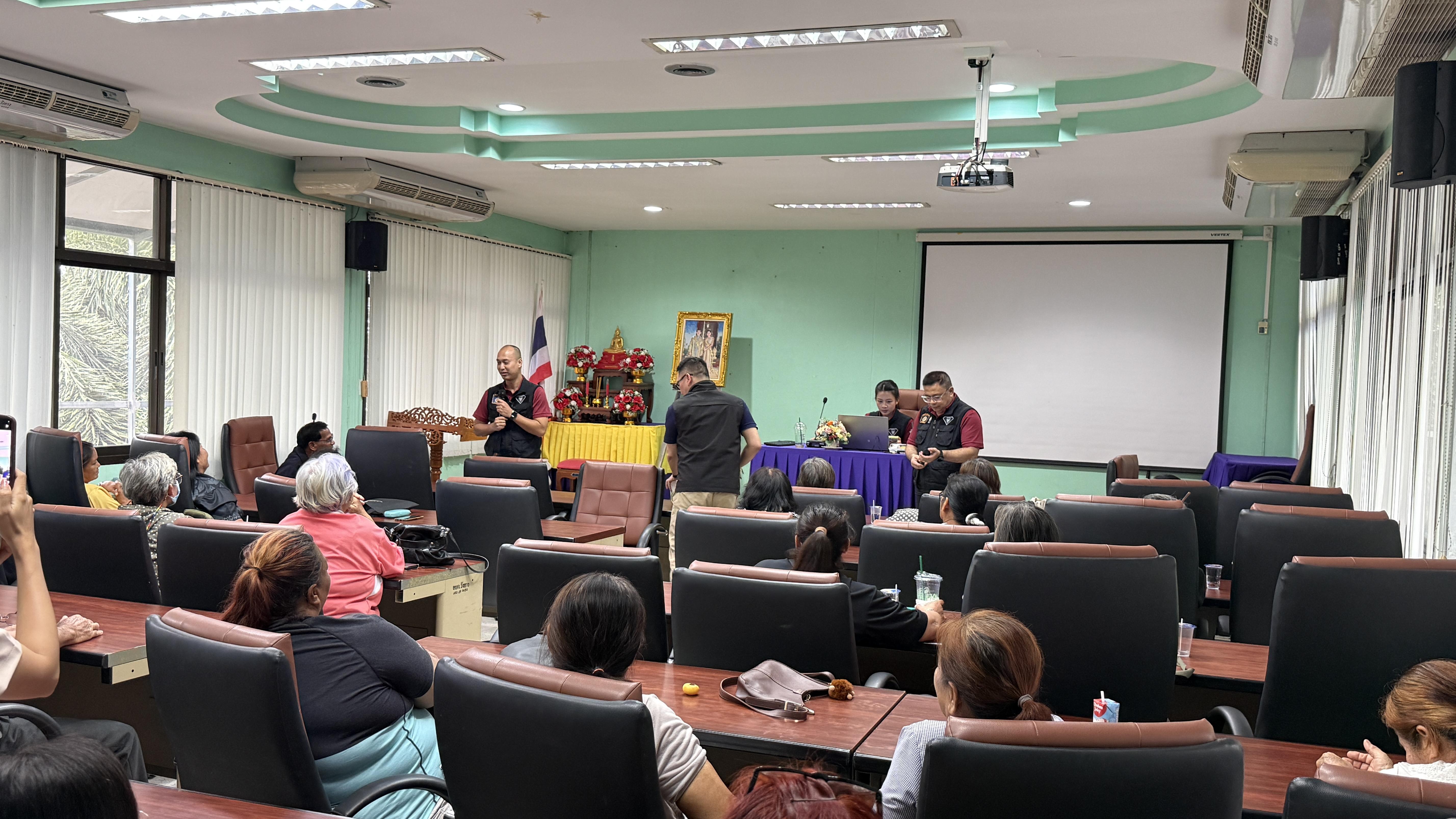 255. วันที่ 22 กรกฎาคม 2569 เรื่อง วัคซีนไซเบอร์ การป้องกันภัยอาชญากรรมทางเทคโนโลยี และ PDPA การป้องกันข้อมูลส่วนบุคคล สำหรับประชาชน ณ เทศบาลวังยาง