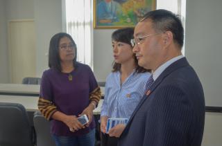 12. Yunnan College of Tourism, China. Visit The Office Of Academic Resource Information And Technology in KPRU