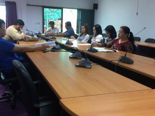 4. การประชุมคณะกรรมการการดำเนินการจัดอบรมเชิงปฏิบัติการ ในหัวข้อ แรงจูงใจในการอ่านและการใช้ภาษาไทยให้ถูกต้อง