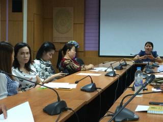 6. การประชุมคณะกรรมการการดำเนินการจัดอบรมเชิงปฏิบัติการ ในหัวข้อ แรงจูงใจในการอ่านและการใช้ภาษาไทยให้ถูกต้อง