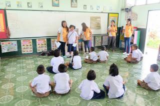 14. กิจกรรมส่งเสริมการอ่านโรงเรียนบ้านหนองปรือ ตำบลสักงาม อำเภอคลองลาน จังหวัดกำแพงเพชร