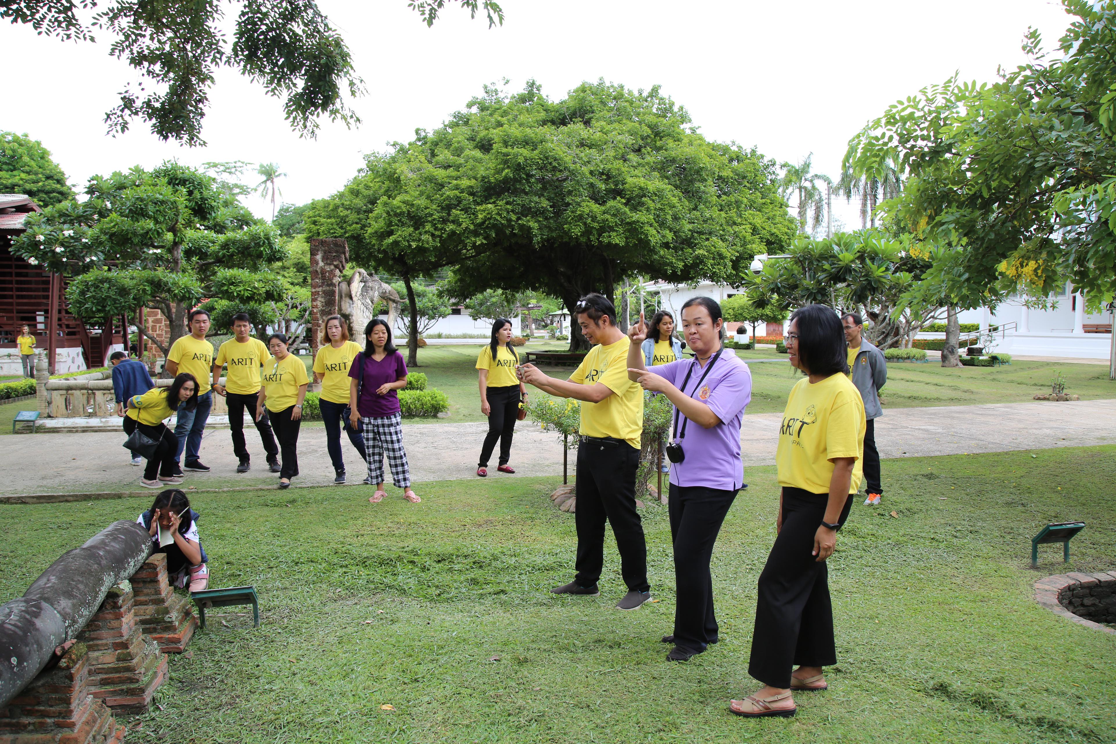 กิจกรรมอบรมเชิงปฏิบัติการ และศึกษาดูงานพิพิธภัณฑ์ จังหวัดสุโขทัย