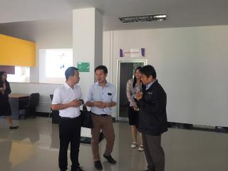4. คณะจากประเทศสาธารณรัฐประชาชนจีนเข้าเยี่ยมชมสำนักวิทยบริการและเทคโนโลยีสารสนเทศ