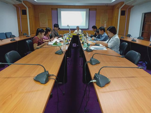 การประชุมคณะกรรมการประจำสำนักวิทยบริการและเทคโนโลยีสารสนเทศ ครั้งที่ 2/2562