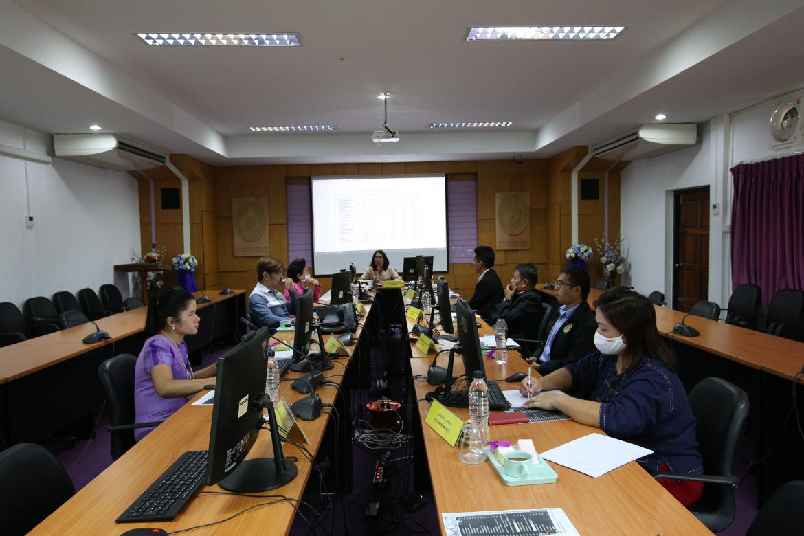 การประชุมคณะกรรมการประจำสำนักวิทยบริการและเทคโนโลยีสารสนเทศ ครั้งที่ 1/2563