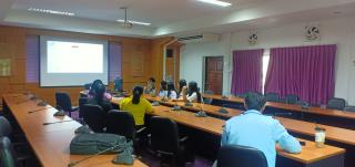 1. การนำเสนอโปรเจคผลงานการฝึกประสบการณ์วิชาชีพ ของนักศึกษาฝึกงานมหวิทยาลัยราชภัฏพิบูลสงคราม และมหาวิทยาลัยนเรศวร