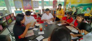 3. สำนักวิทยบรการและเทคโนโลยีสารสนเทศ จัดโครงการบริการวิชาการ เรื่อง การซ่อมหนังสือ ให้กับโรงเรียนพรานกระต่ายพิทยาคม