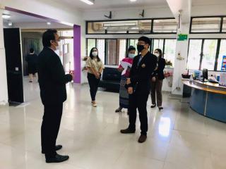 3. สำนักวิทยบริการและเทคโนโลยีสารสนเทศ ต้อนรับคณะกรรมการผู้ประเมินเยี่ยมชมสถานที่