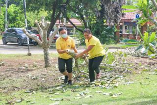 1. บุคลากรสำนักวิทยบริการและเทคโนโลยีสารสนเทศ ร่วมกิจกรรม Big cleaning Day เนื่องในพิธีน้อมรำลึกในพระมหากรุณาธิคุณเนื่องในวันคล้ายวันสวรรคตฯบุค