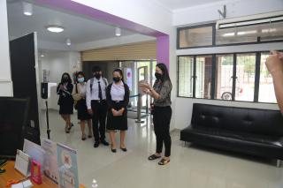 1. นักศึกษาเยี่ยมชมสำนักวิทยบริการและเทคโนโลยีสารสนเทศ วันที่ 18 พฤศจิกายน 2564