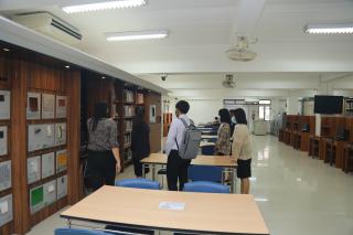 3. นักศึกษาเยี่ยมชมสำนักวิทยบริการและเทคโนโลยีสารสนเทศ วันที่ 18 พฤศจิกายน 2564
