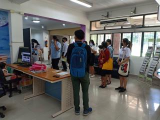 3. ยินดีต้อนรับนักศึกษา โปรแกรมวิชาการท่องเที่ยวและการโรงแรม คณะวิทยาการจัดการ เยี่ยมชม สำนักวิทยบริการและเทคโนโลยีสารสนเทศ มหาวิทยาลัยราชภัฏกำแพงเพชร