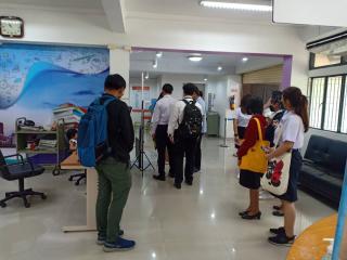 4. ยินดีต้อนรับนักศึกษา โปรแกรมวิชาการท่องเที่ยวและการโรงแรม คณะวิทยาการจัดการ เยี่ยมชม สำนักวิทยบริการและเทคโนโลยีสารสนเทศ มหาวิทยาลัยราชภัฏกำแพงเพชร