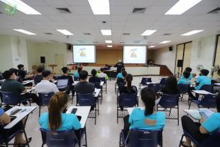 2. บุคลากรสำนักวิทยบริการและเทคโนโลยีสารสนเทศร่วมอบรมโครงการป้องกันอัคคีภัยในสถานศึกษา และโครงการ (Green Office) ประจำปีงบประมาณ 2565