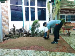 1. วันที่ 9-10 พฤศจิกายน 2565 สำนักวิทยบริการและเทคโนโลยีสารสนเทศ จัดกิจกรรมปรับปรุงภูมิทัศน์