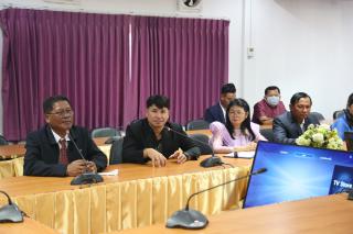 100. Welcomed Delegations from Provincial Teacher Training College, Cambodia on November 15, 2022