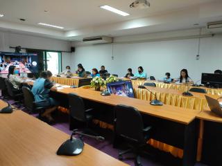 6. การประชุมบุคลากรงานห้องสมุด สำนักวิทยบริการและเทคโนโลยีสารสนเทศ วันที่ 18/11/2565 ครั้งที่ 11/2565
