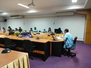 18. การประชุมบุคลากรงานห้องสมุด สำนักวิทยบริการและเทคโนโลยีสารสนเทศ วันที่ 18/11/2565 ครั้งที่ 11/2565