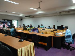 4. การประชุมบุคลากรงานห้องสมุด สำนักวิทยบริการและเทคโนโลยีสารสนเทศ วันที่ 18/11/2565 ครั้งที่ 11/2565