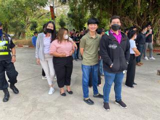 บุคลากรสำนักวิทยบริการและเทคโนโลยีสารสนเทศ เข้าร่วมโครงการซ้อมแผนการป้องกันอัคคีภัยและบรรเทาสาธารณภัยในสถานศึกษา : กิจกรรมซ้อมวิธีเตรียมความพร้อมการรับมือเมื่อเผชิญเหตุ