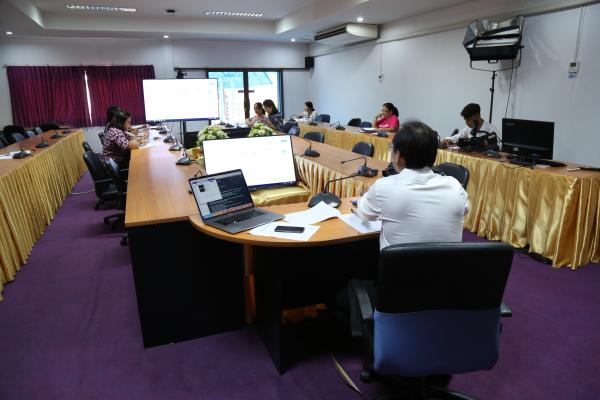 7. ประชุมบุคลากรงานห้องสมุด สำนักวิทยบริการและเทคโนโลยีสารสนเทศ