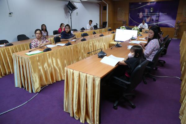 13. ประชุมบุคลากรงานห้องสมุด สำนักวิทยบริการและเทคโนโลยีสารสนเทศ