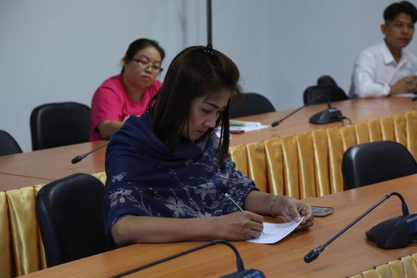 2. วันที่ 27 มิถุนายน 2566 การประชุมบุคลากรงานห้องสมุด สำนักวิทยบริการและเทคโนโลยีสารสนเทศ