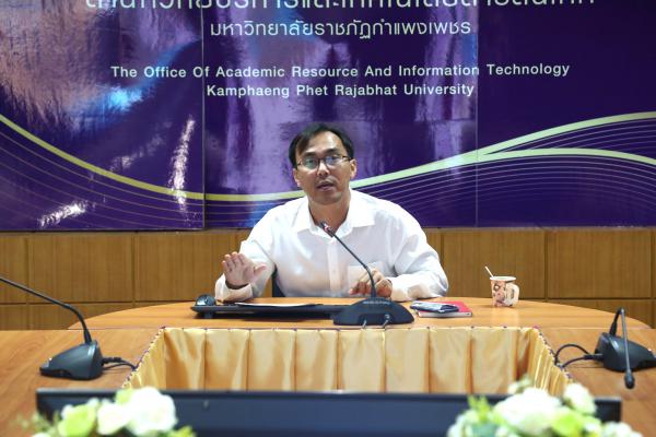 1. วันที่ 18 กรกฏาคม 2566 การประชุมบุคลากรงานห้องสมุด สำนักวิทยบริการและเทคโนโลยีสารสนเทศ