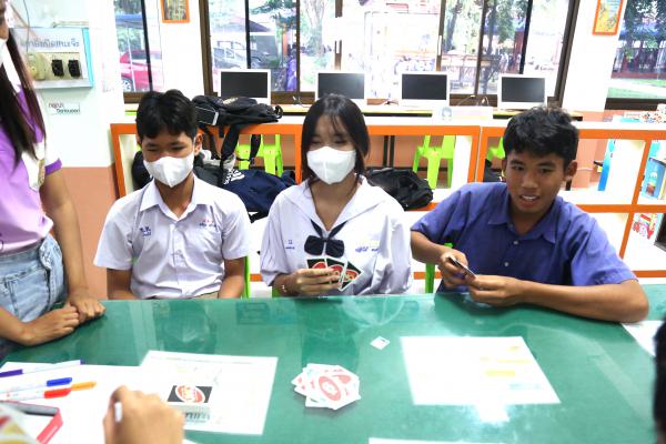 43. สำนักวิทยบริการและเทคโนโลยีสารสนเทศ จัดระบบห้องสมุดและจัดกิจกรรมส่งเสริมการเรียนรู้ให้กับนักเรียน ณ โรงเรียนไทรงามพิทยาคม จังหวัดกำแพงเพชร