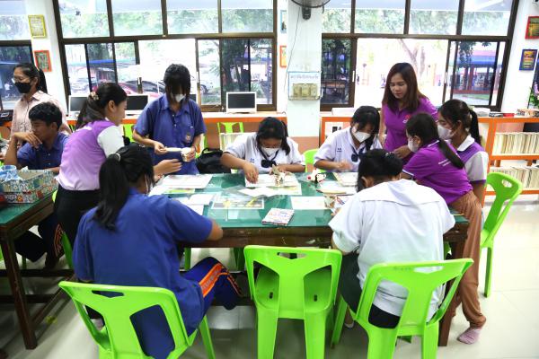 64. สำนักวิทยบริการและเทคโนโลยีสารสนเทศ จัดระบบห้องสมุดและจัดกิจกรรมส่งเสริมการเรียนรู้ให้กับนักเรียน ณ โรงเรียนไทรงามพิทยาคม จังหวัดกำแพงเพชร