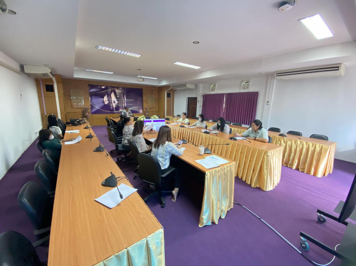 วันที่ 23 สิงหาคม 2566 การประชุมบุคลากรงานห้องสมุด สำนักวิทยบริการและเทคโนโลยีสารสนเทศ