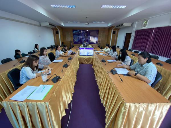 2. วันที่ 23 สิงหาคม 2566 การประชุมบุคลากร งานห้องสมุด สำนักวิทยบริการและเทคโนโลยีสารสนเทศ