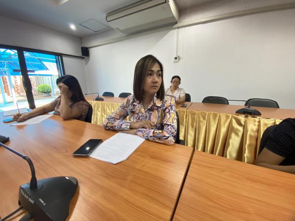 2. การประชุมบุคลากร งานห้องสมุด สำนักวิทยบริการและเทคโนโลยีสารสนเทศ