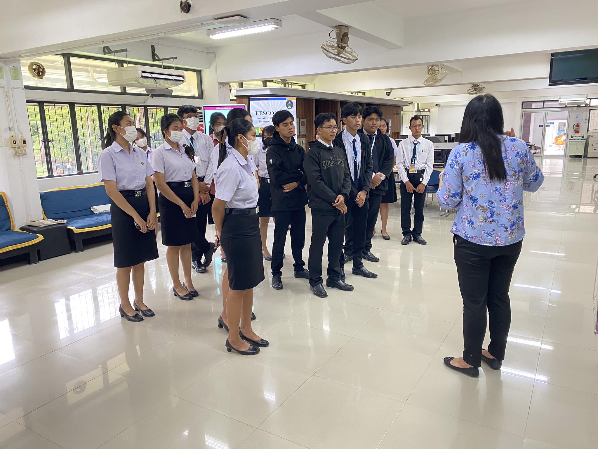 ต้อนรับคณะเยี่ยมชมจาก สาขาวิชา สังคมศึกษา คณะครุศาสตร์, สาขาวิชา นิเทศศาสตร์ คณะวิทยาการจัดการ