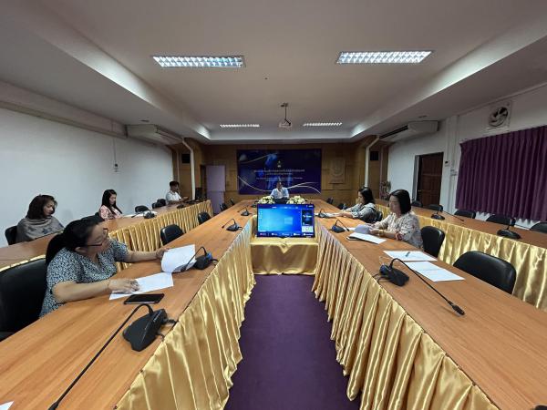 การประชุมบุคลากร งานห้องสมุด สำนักวิทยบริการและเทคโนโลยีสารสนเทศ ครั้งที่ 11/2566