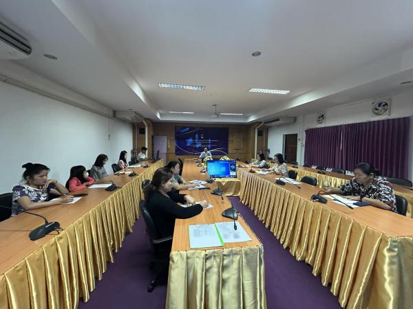การประชุมบุคลากร งานห้องสมุด สำนักวิทยบริการและเทคโนโลยีสารสนเทศ ครั้งที่ 11/2566