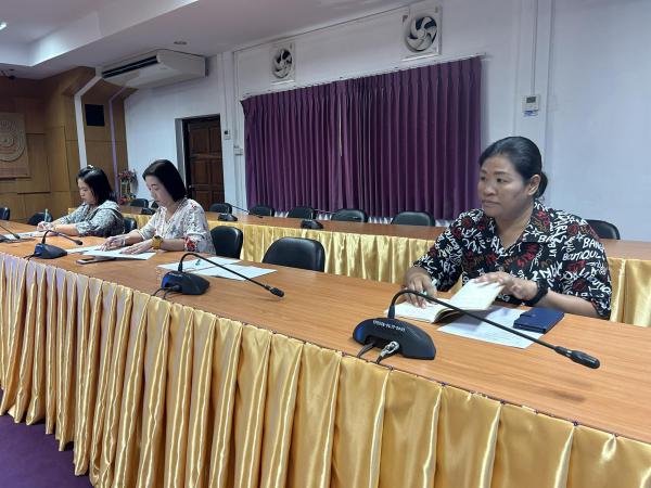 13. การประชุมบุคลากร งานห้องสมุด สำนักวิทยบริการและเทคโนโลยีสารสนเทศ ครั้งที่ 11/2566
