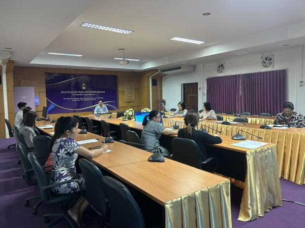 20. การประชุมบุคลากร งานห้องสมุด สำนักวิทยบริการและเทคโนโลยีสารสนเทศ ครั้งที่ 11/2566