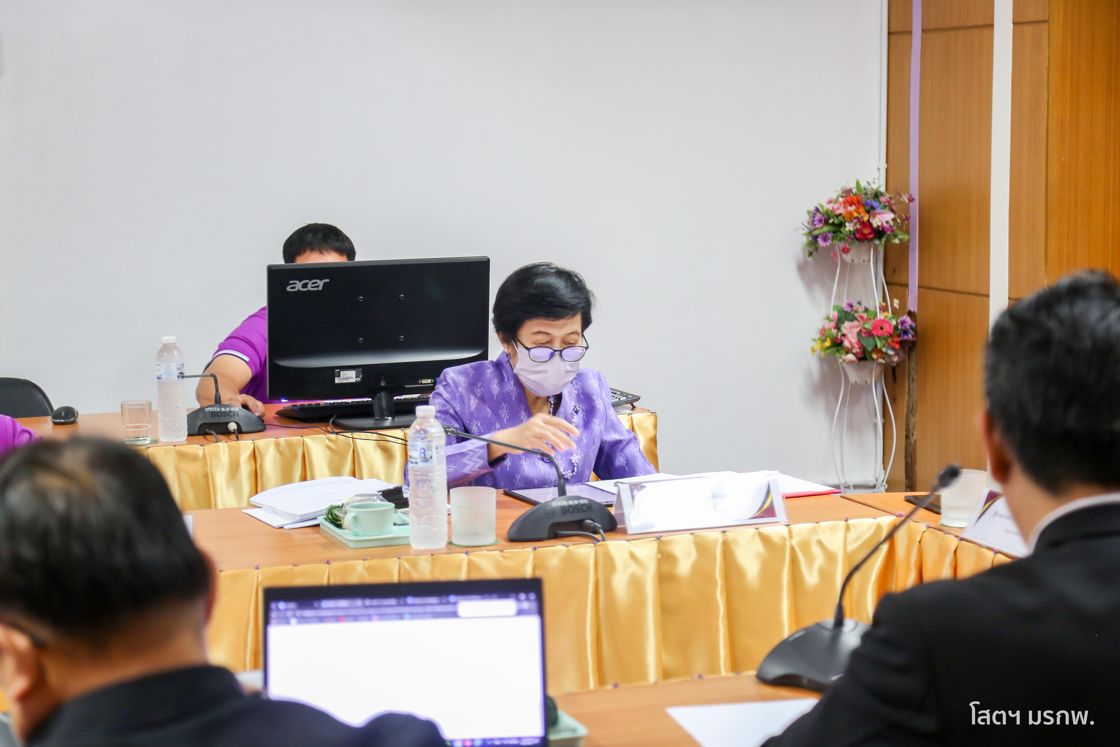 4. ประชุมคณะกรรมการประจำสำนักวิทยบริการและเทคโนโลยีสารสนเทศ ครั้งที่ 1/2567