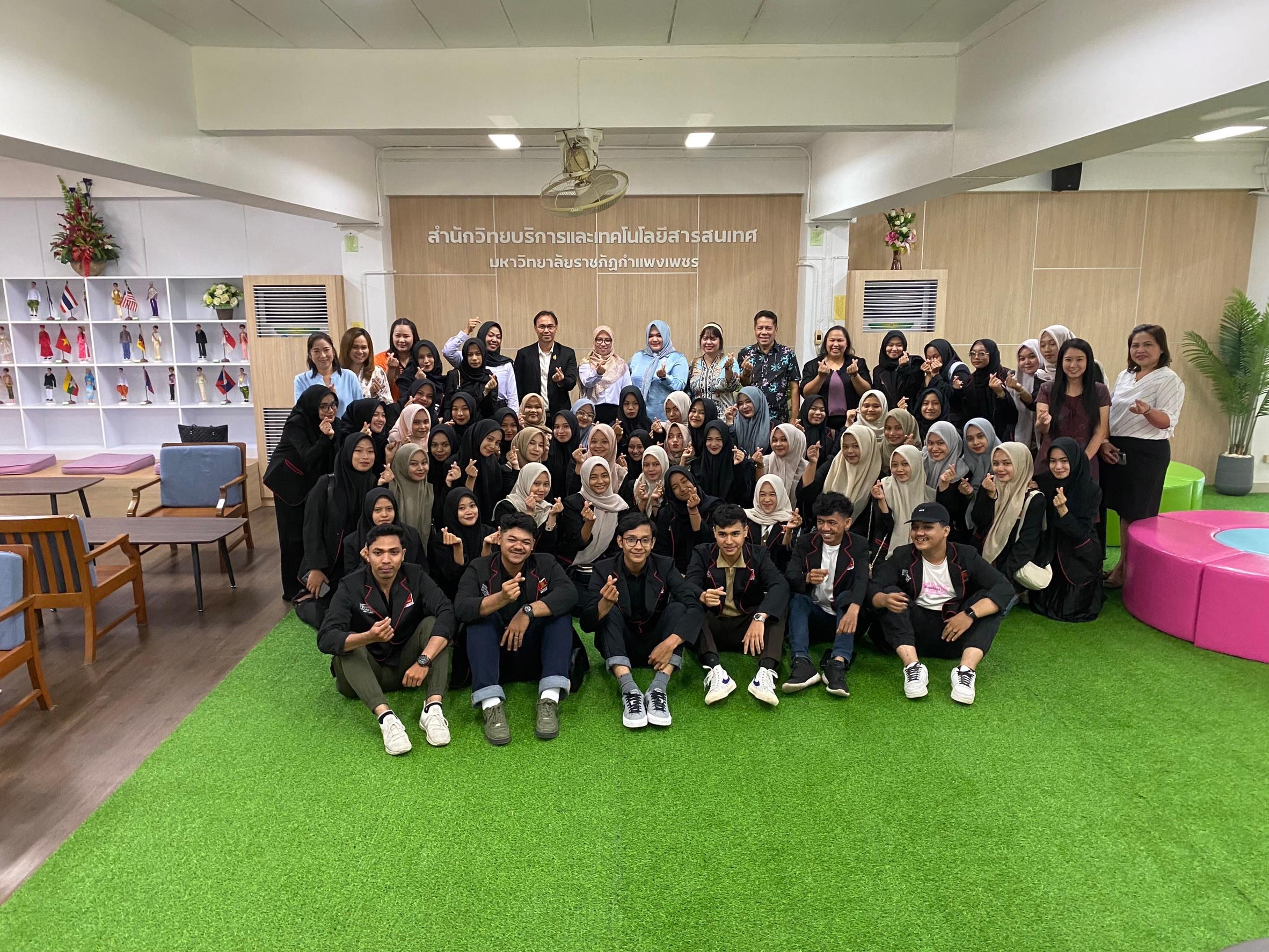 16. ต้อนรับคณะผู้บริหารและนักศึกษาจากมหาวิทยาลัย Ubudiyah University Indonesia ประเทศสาธารณรัฐอินโดนีเซีย