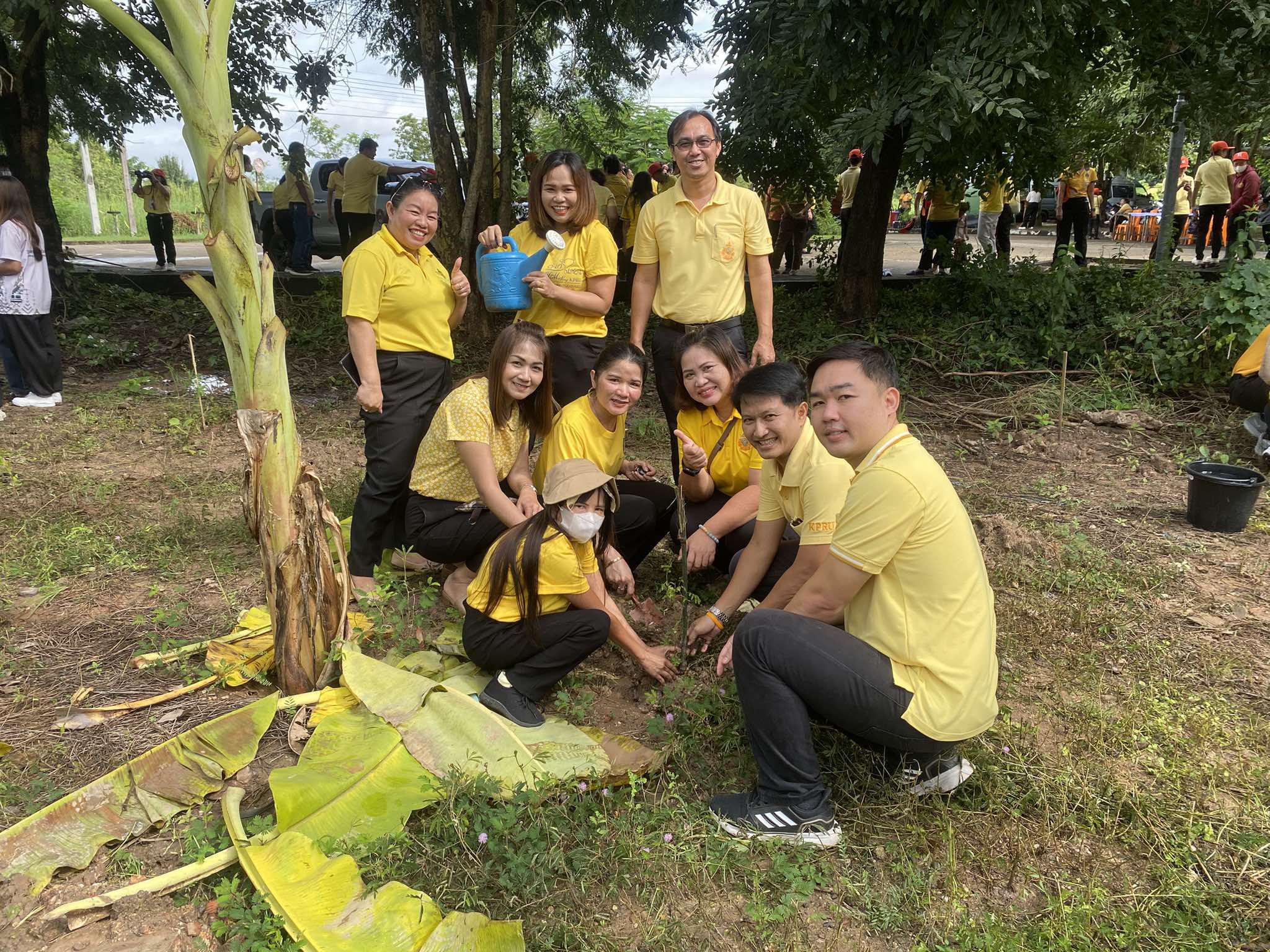 1. โครงการปลูกต้นไม้เฉลิมพระเกียรติพระบาทสมเด็จพระเจ้าอยู่หัวฯ