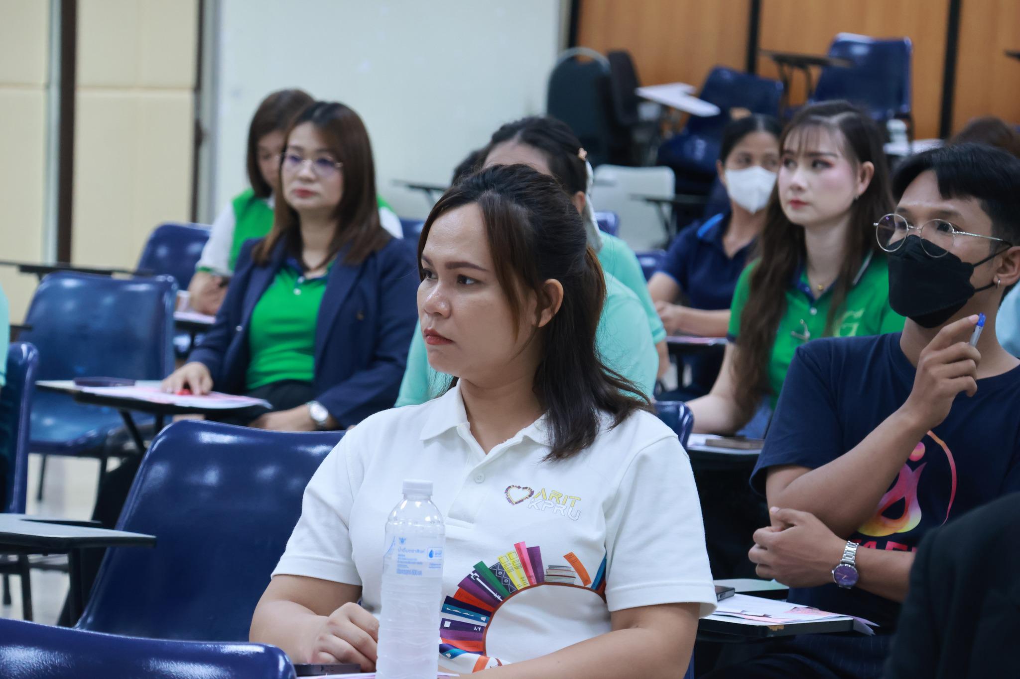 6. วันที่ 28 พฤษภาคม 2568 บุคลากรเข้าร่วมอบรมการจัดการความรู้ เทคนิคการเขียนหนังสือราชการ