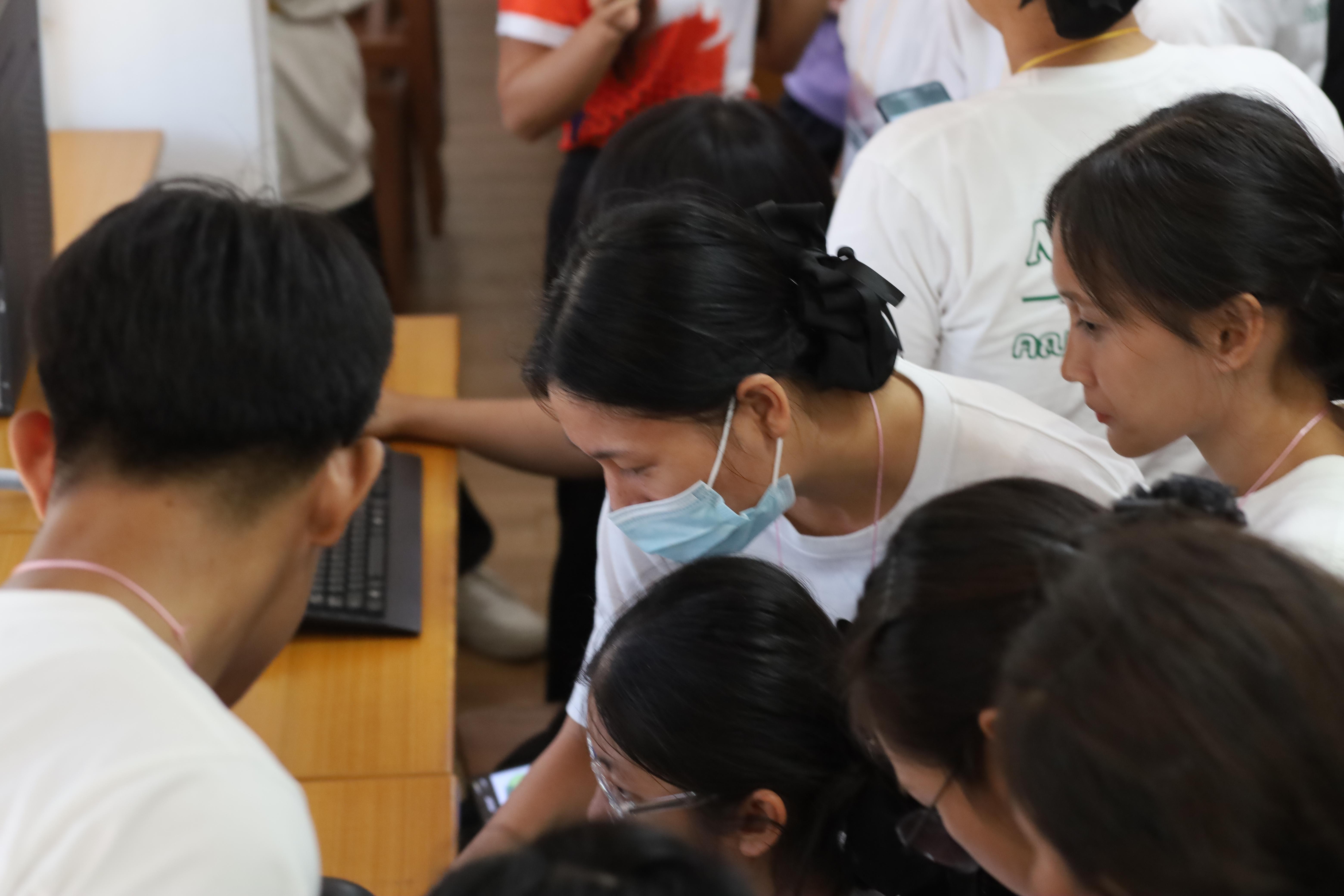 13. กิจกรรมต้อนรับนักศึกษาชั้นปีที่ 1 คณะพยาบาลศาสตร์ เยี่ยมชมสำนักวิทยบริการและเทคโนโลยีสารสนเทศ