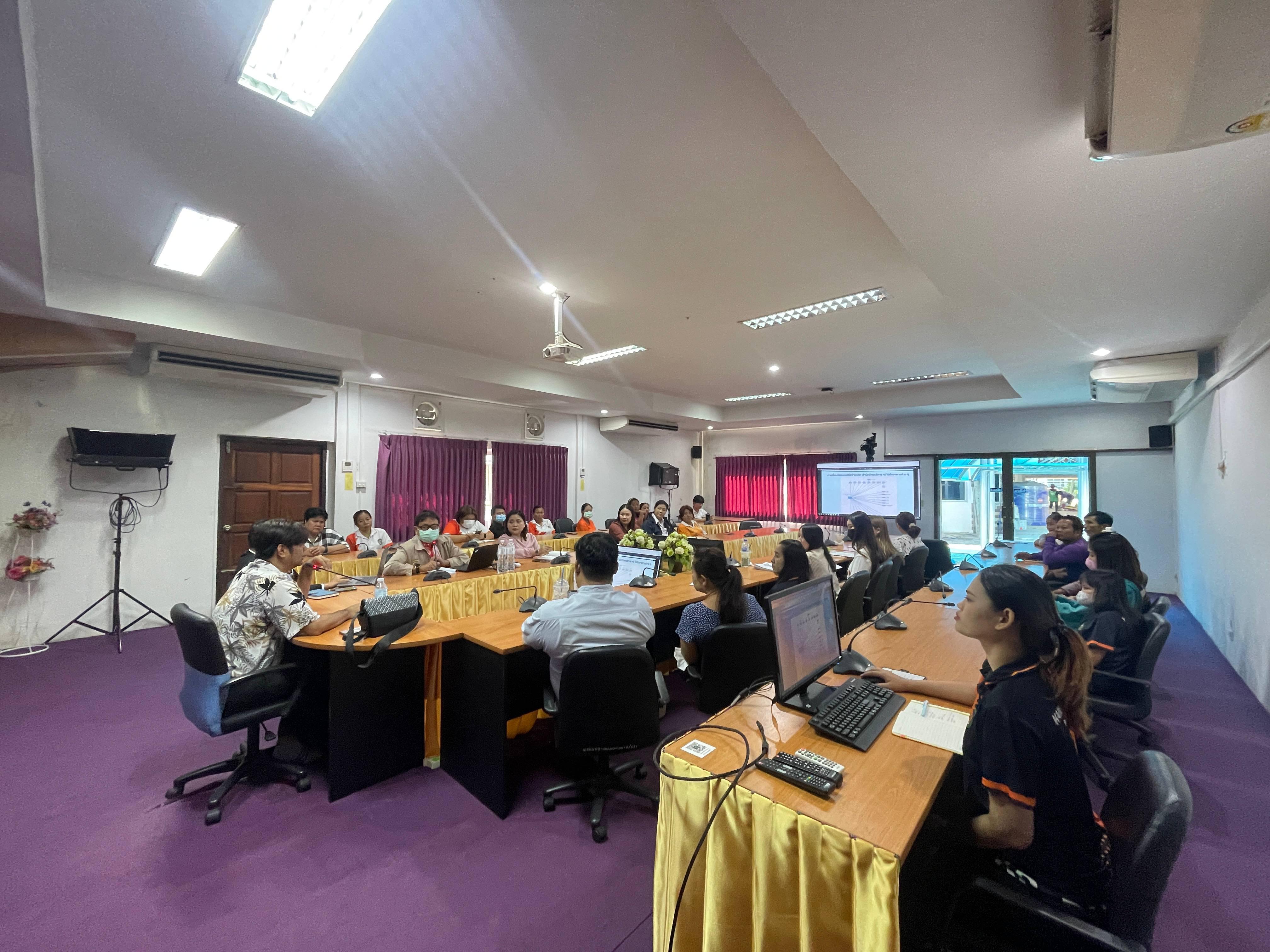 1. สำนักวิทยบริการและเทคโนโลยีสารสนเทศ จัดการประชุมบุคลากรเพื่อเตรียมความพร้อมก่อนเปิดภาคเรียน