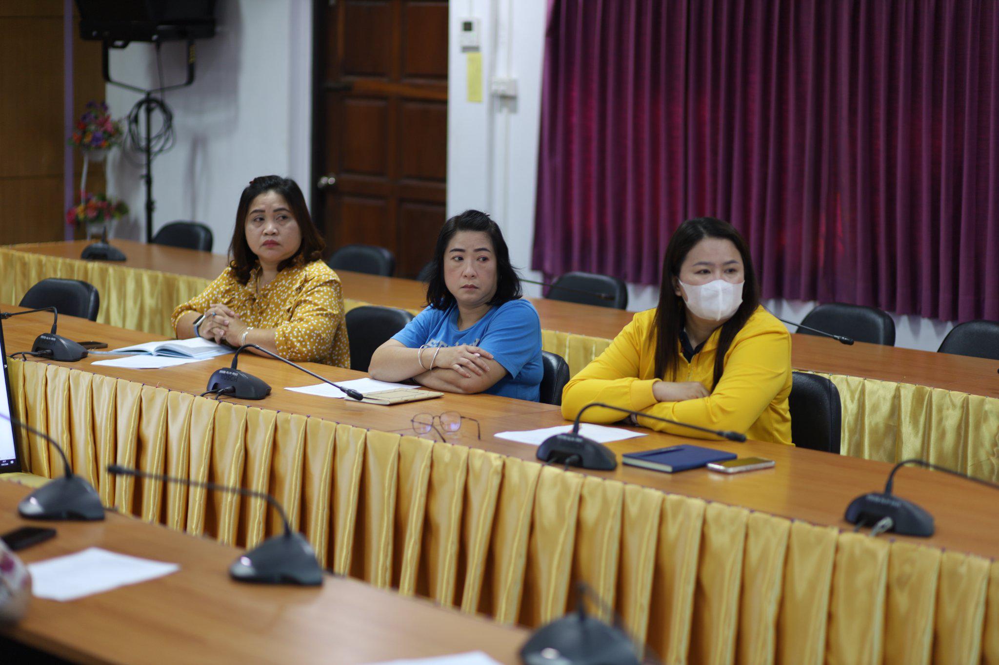 2. การประชุมบุคลากร งานห้องสมุด สำนักวิทยบริการและเทคโนโลยีสารสนเทศ